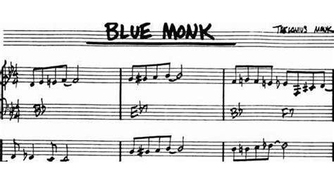 “Blue Monk” เคล้้าร้อยด้วยลีลา improvisation และเมโลดีอันเป็นเอกลักษณ์